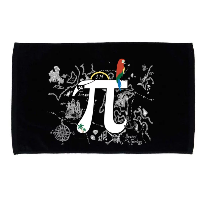 National Pi Day 3 14 Pi Symbol Math Science Gift Pi Bird Cool Gift Microfiber Hand Towel