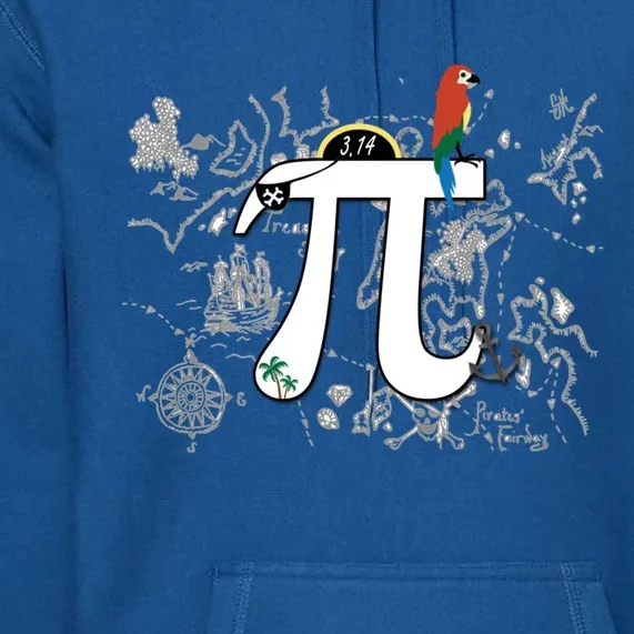 National Pi Day 3 14 Pi Symbol Math Science Gift Pi Bird Cool Gift Premium Hoodie