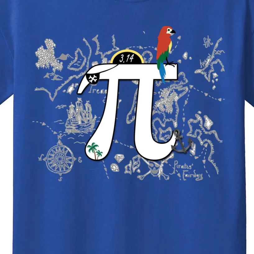 National Pi Day 3 14 Pi Symbol Math Science Gift Pi Bird Cool Gift Kids T-Shirt