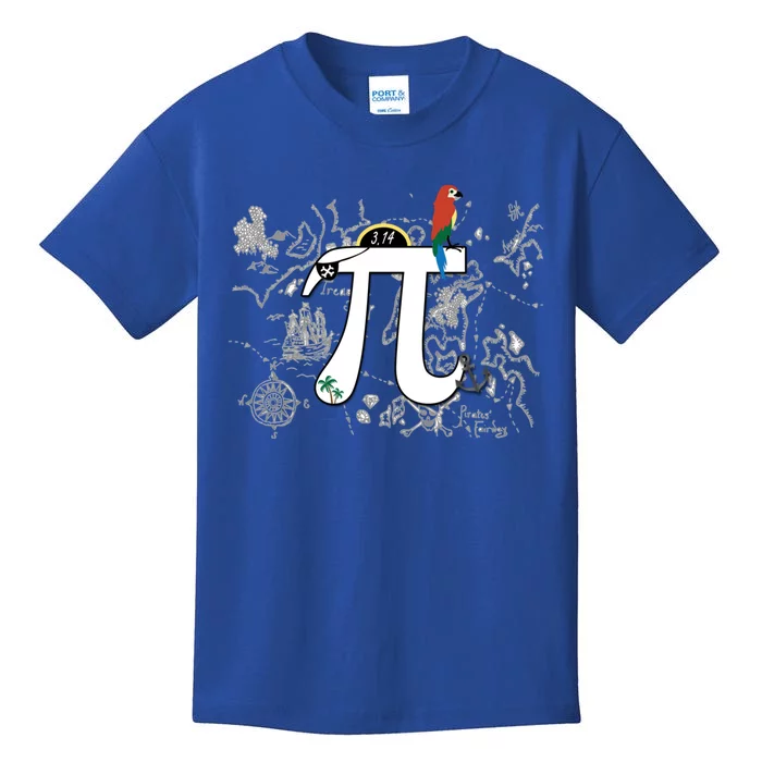 National Pi Day 3 14 Pi Symbol Math Science Gift Pi Bird Cool Gift Kids T-Shirt