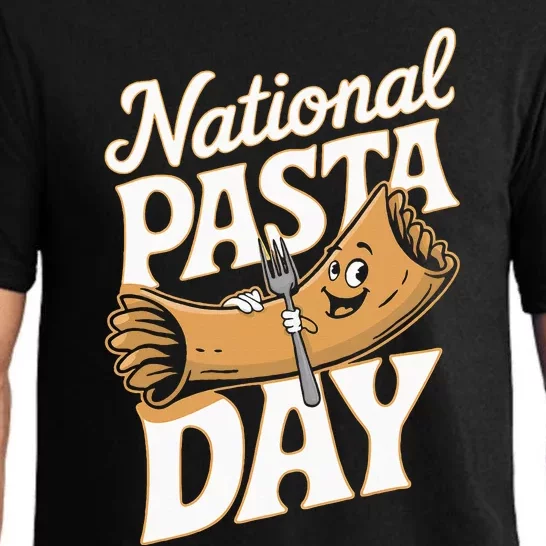 National Pasta Day Lovers Design For Foodies Food Lover Pajama Set