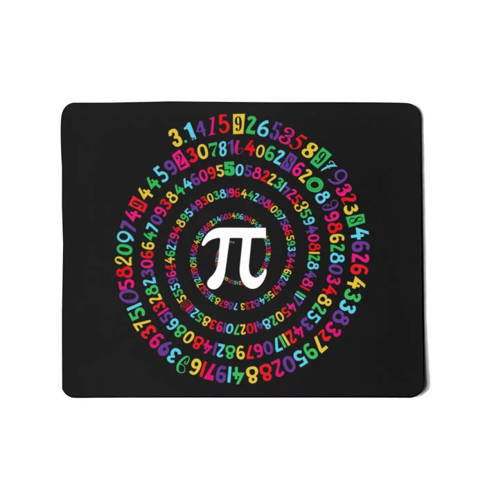 National Pi Day Colorful Math Teacher Lover Gifts Mousepad