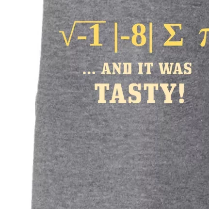 National Pi Day Gift Math Teacher Pi And It Was Tasty Gift Doggie 3-End Fleece Hoodie