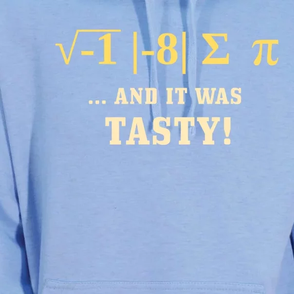 National Pi Day Gift Math Teacher Pi And It Was Tasty Gift Unisex Surf Hoodie