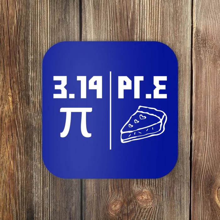 National Pi Day Cute Gift Math Teacher Pie Equals Pie Gift Coaster