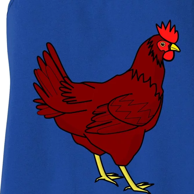 National Poultry Day Chiken Train Your Chickens Gift Women's Racerback Tank