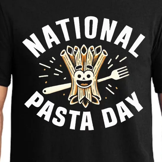 National Pasta Day Lovers Design For Foodies Funny Pasta Pajama Set