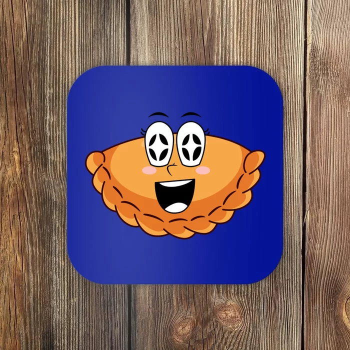 National Pierogi Day Smile Face Pierogi Gift Coaster