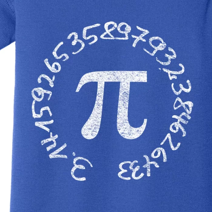 National Pi Day 3 14 Math Teacher Mathematics Stem Pie Gift Baby Bodysuit