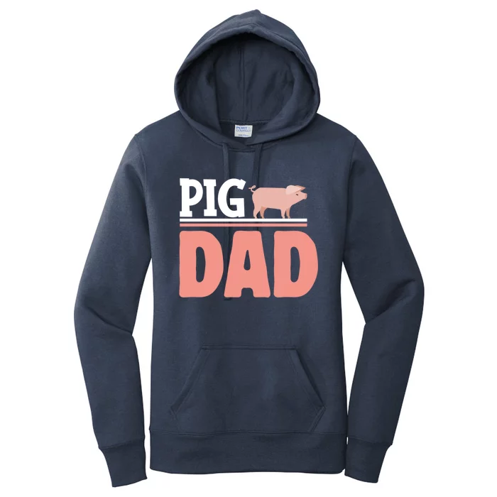 National Pig Day Pig Dad Gift Women's Pullover Hoodie