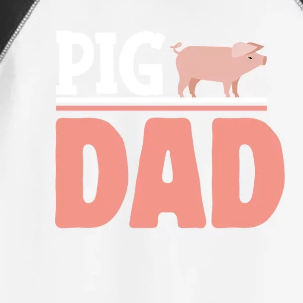 National Pig Day Pig Dad Gift Toddler Fine Jersey T-Shirt