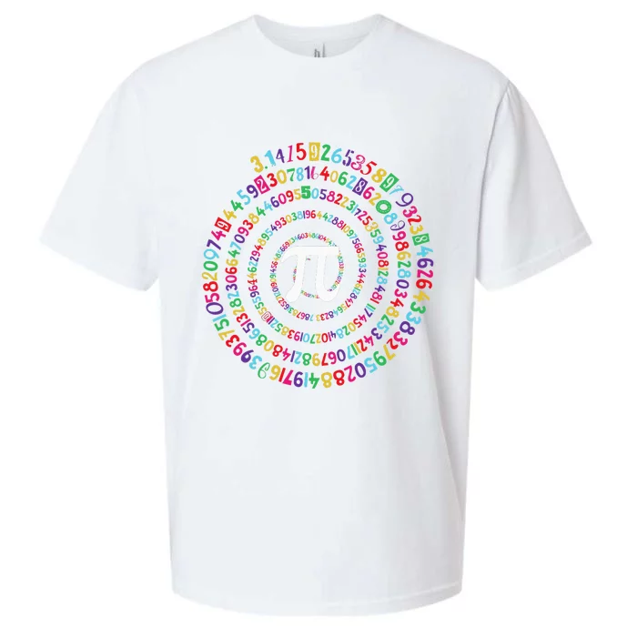 National Pi Day Colorful Math Teacher Lover Sueded Cloud Jersey T-Shirt