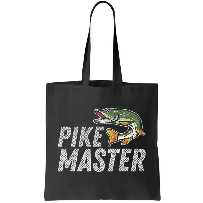 Northern Pike Fishing Gift Pike Master Fishing Tote Bag