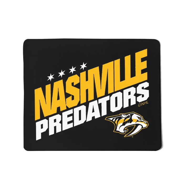 Nashville Predators Fuel Blue Officially Mousepad