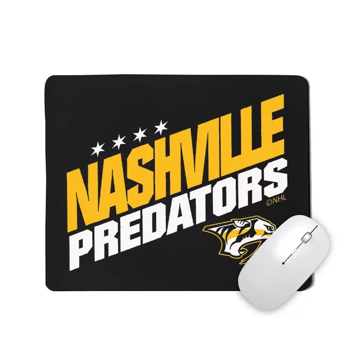 Nashville Predators Fuel Blue Officially Mousepad