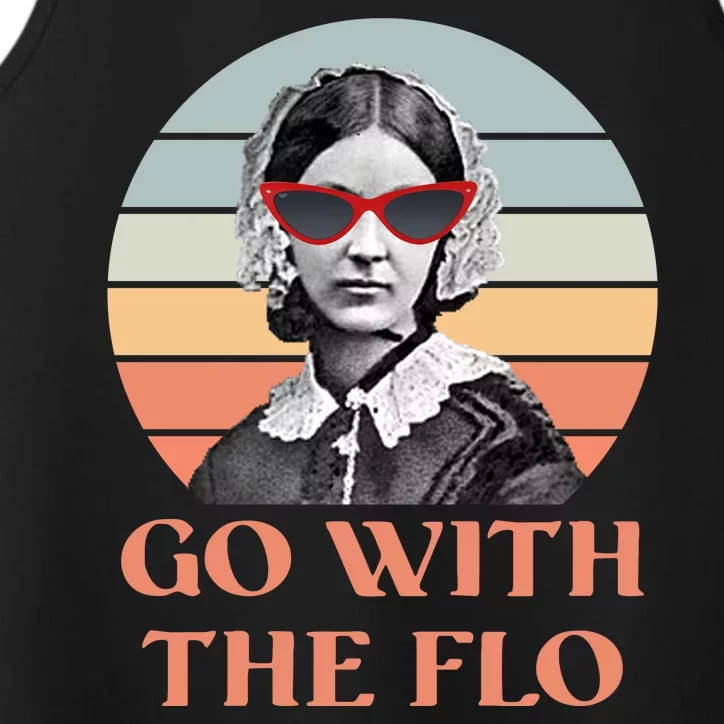 Nurse Practitioner Florence Go With The Flo Performance Tank