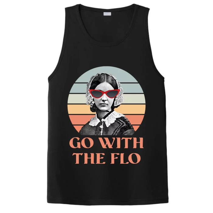 Nurse Practitioner Florence Go With The Flo Performance Tank