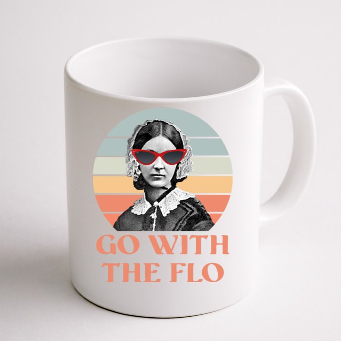 Nurse Practitioner Florence Go With The Flo Front & Back Coffee Mug