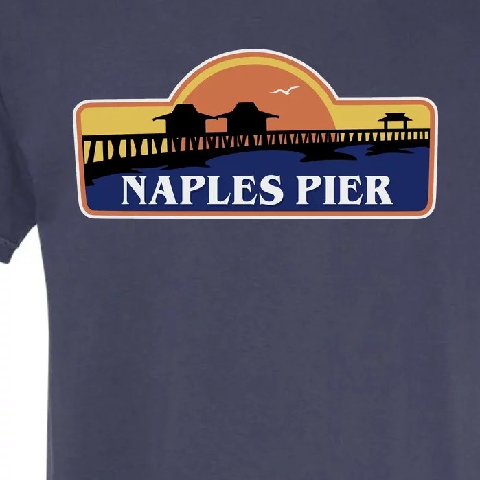 Naples Pier Florida Garment-Dyed Heavyweight T-Shirt