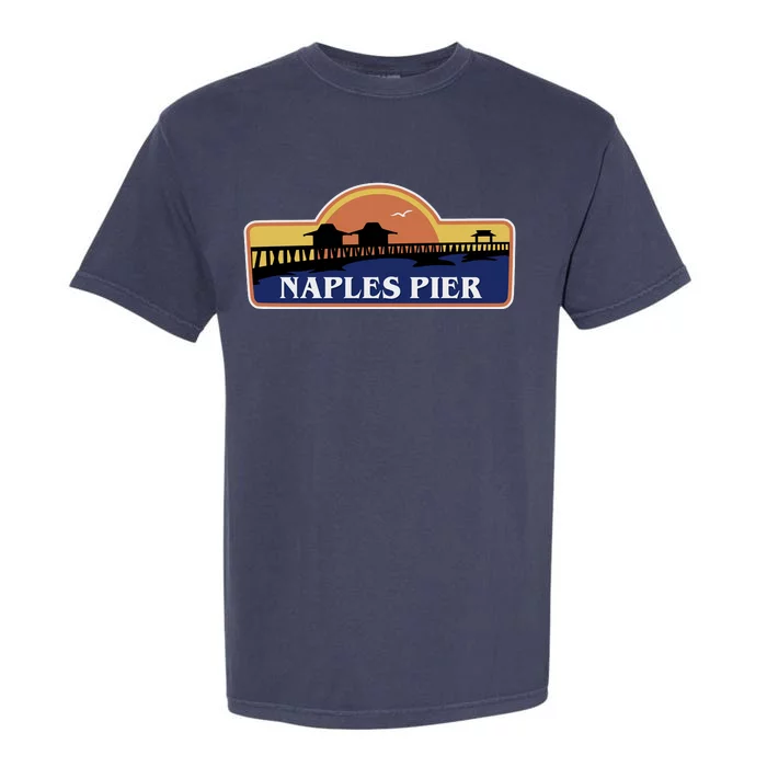 Naples Pier Florida Garment-Dyed Heavyweight T-Shirt