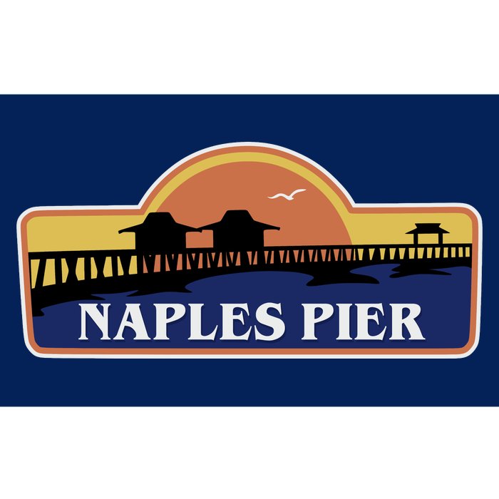 Naples Pier Florida Bumper Sticker