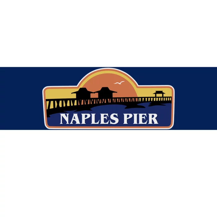 Naples Pier Florida Bumper Sticker