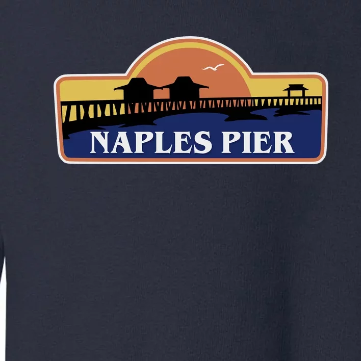 Naples Pier Florida Toddler Sweatshirt