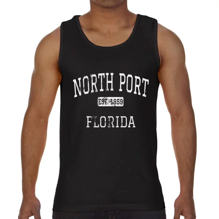 North Port Florida FL Vintage Comfort Colors® Tank Top