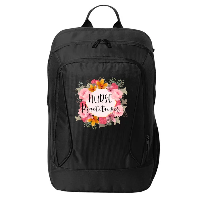 Nurse Practitioner Flower Nurses Meaningful Gift City Backpack