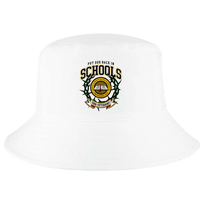 Nice Put God Back In Schools Bbb Outdoors Cool Comfort Performance Bucket Hat