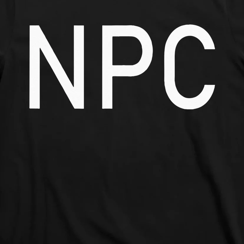 NPC Playing Halloween Funny LARP RPG Role T-Shirt