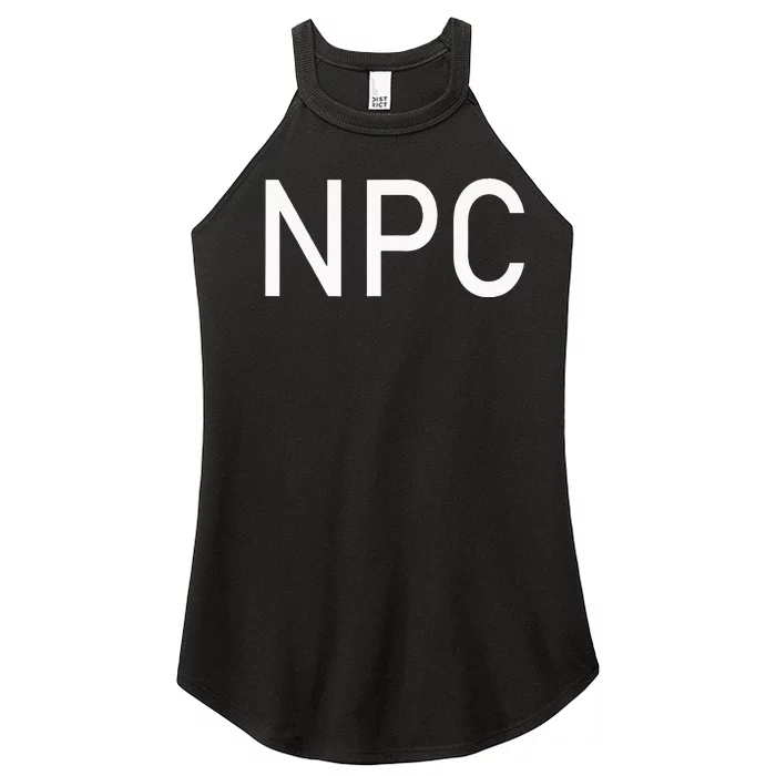 NPC Playing Halloween Funny LARP RPG Role Women’s Perfect Tri Rocker Tank