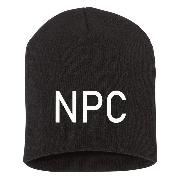 NPC Playing Halloween Funny LARP RPG Role Short Acrylic Beanie