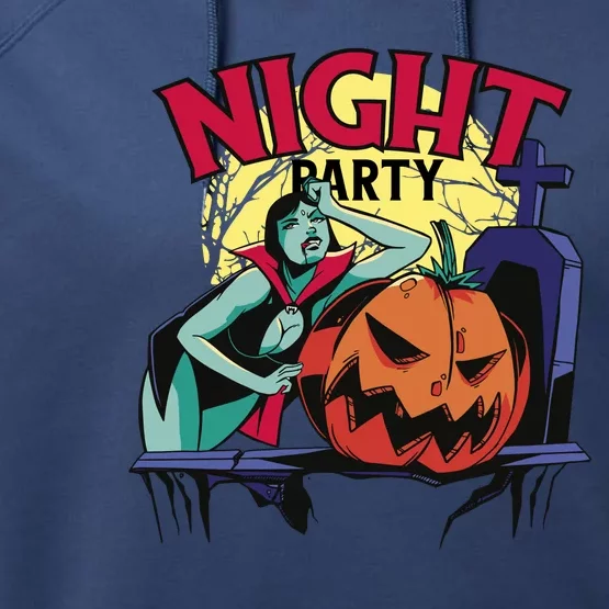 Night Party Halloween Performance Fleece Hoodie