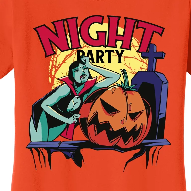 Night Party Halloween Women's T-Shirt