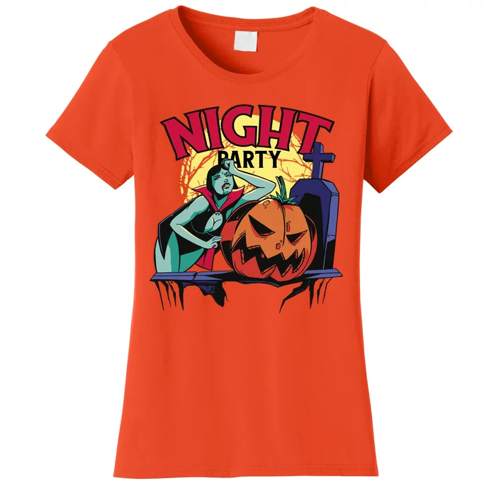 Night Party Halloween Women's T-Shirt