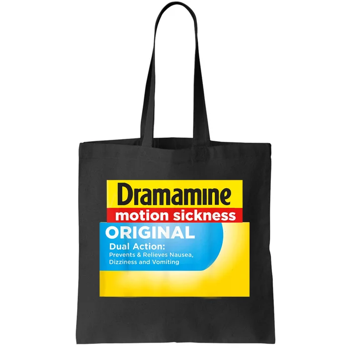 Nurse Pharmacy Halloween Costume Dramamine Motion Sickness Tote Bag