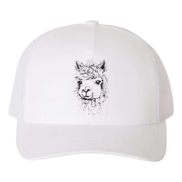 No Prob Llama Funny Gift No Drama Alpaca Lammacorn Yupoong Adult 5-Panel Trucker Hat