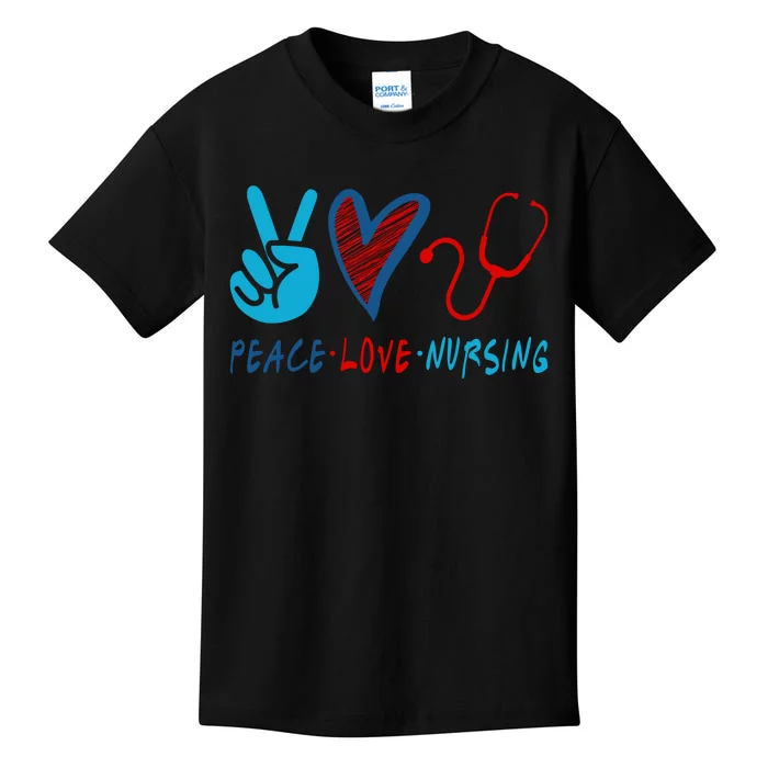 Nurse , Peace, Love, Nursing Kids T-Shirt