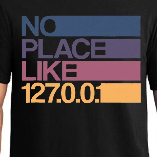 No Place Like 127.0.0.1 Localhost Geek Pajama Set