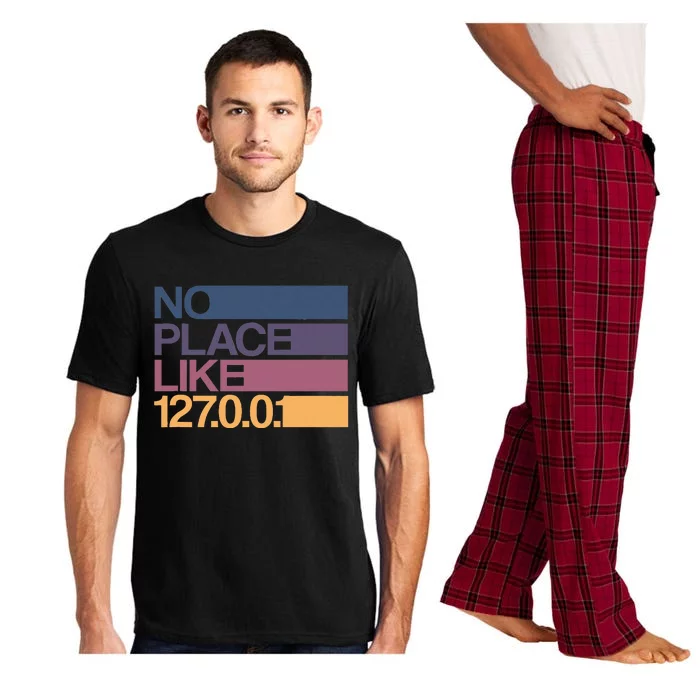 No Place Like 127.0.0.1 Localhost Geek Pajama Set