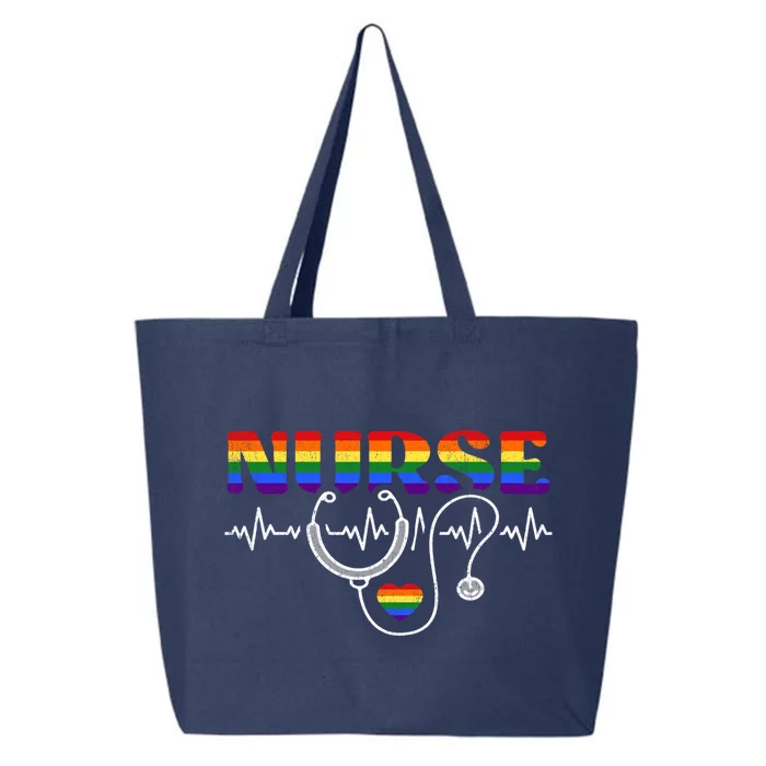 Nurse Pride Lgbt Gift 25L Jumbo Tote