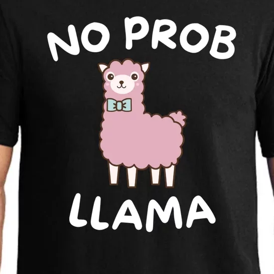 No Problem Llama Funny Pajama Set