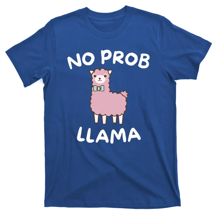 No Problem Llama Funny T-Shirt