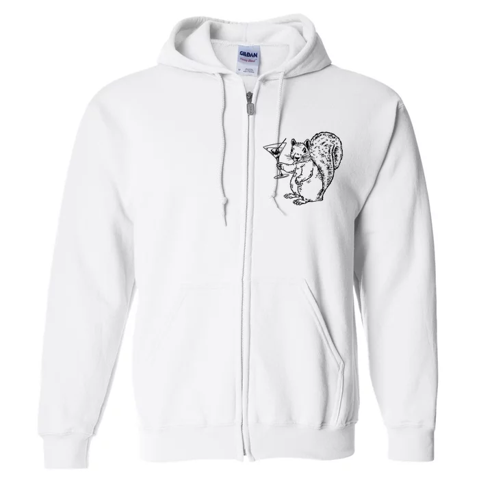 NPR Planet Money Squirrel Full Zip Hoodie