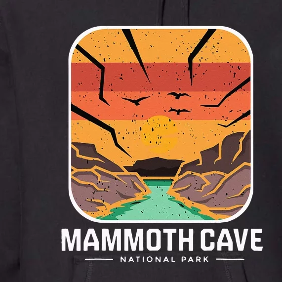 National Park Mammoth Cave Kentucky Souvenir Cave Hike Premium Hoodie