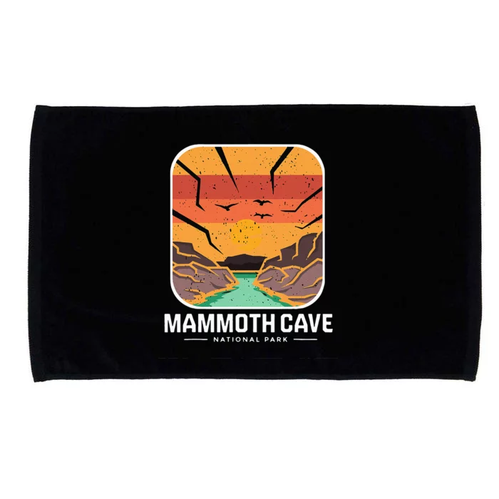 National Park Mammoth Cave Kentucky Souvenir Cave Hike Microfiber Hand Towel