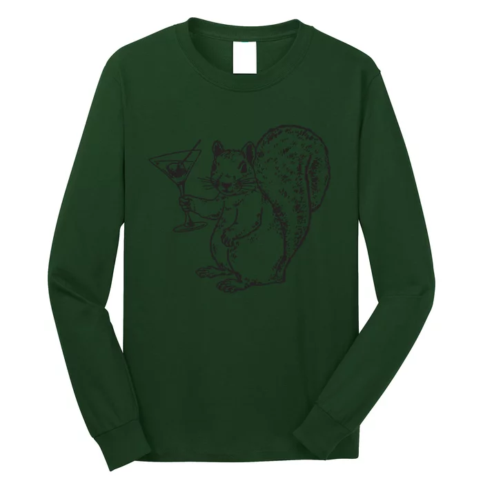 NPR Planet Money Squirrel Long Sleeve Shirt