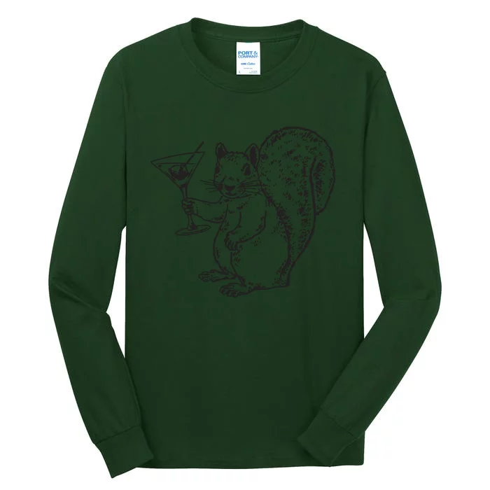 NPR Planet Money Squirrel Tall Long Sleeve T-Shirt