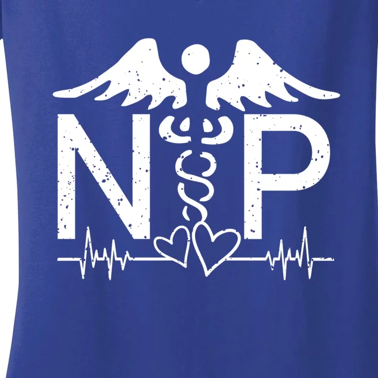 Nurse Practitioner Medical Nurse Gift Nursing Outfit Gift Women's V-Neck T-Shirt